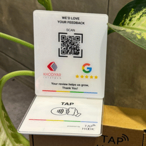 Customised Google Review Standee
